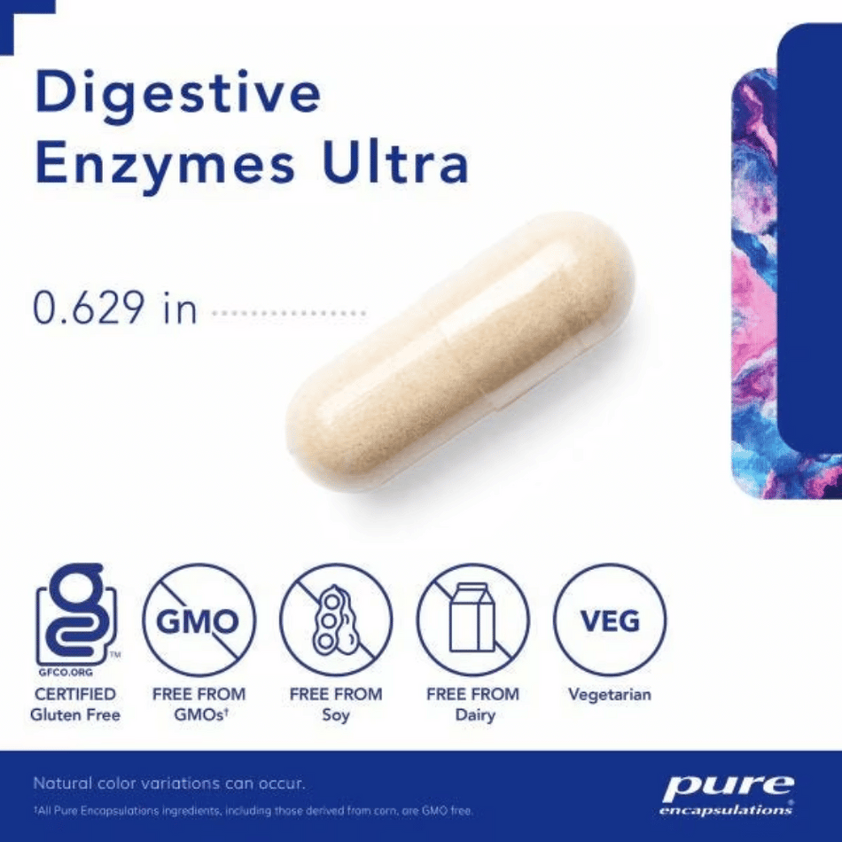 Pure Encapsulations Digestive Enzymes Ultra 90's- Lillys Pharmacy and Health Store