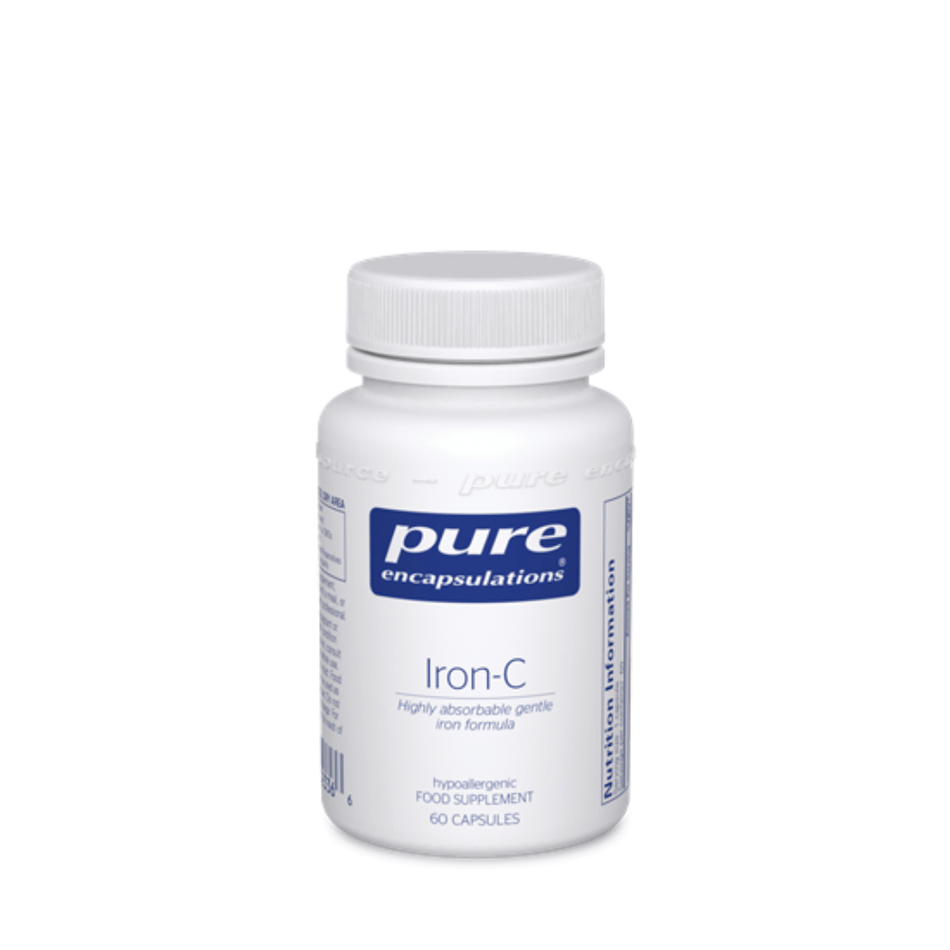 Pure Encapsulations Iron-C 60's- Lillys Pharmacy and Health Store