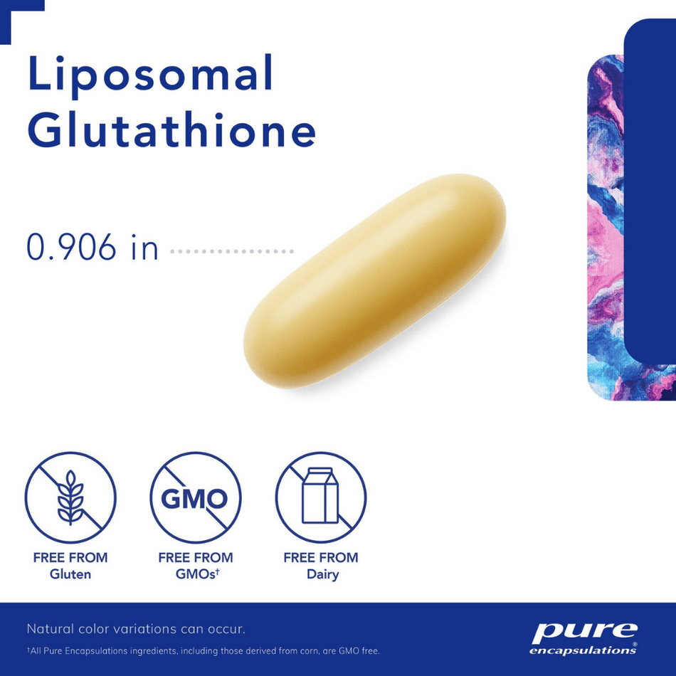 Pure Encapsulations Liposomal Glutathione 60's- Lillys Pharmacy and Health Store