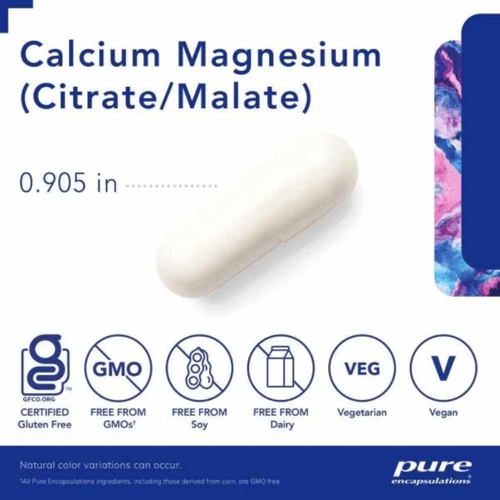 Pure Encapsulations Magnesium (citrate/malate) 180's- Lillys Pharmacy and Health Store