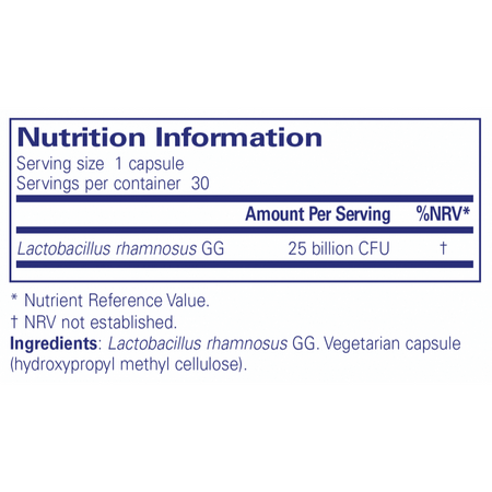 Pure Encapsulations ProFloraGG 25B 30's- Lillys Pharmacy and Health Store
