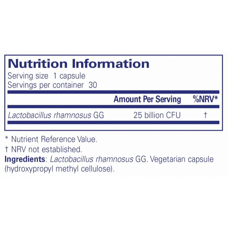 Pure Encapsulations ProFloraGG 25B 30's- Lillys Pharmacy and Health Store