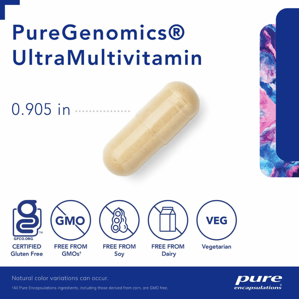 Pure Encapsulations PureGenomics® UltraMultivitamin 90's- Lillys Pharmacy and Health Store