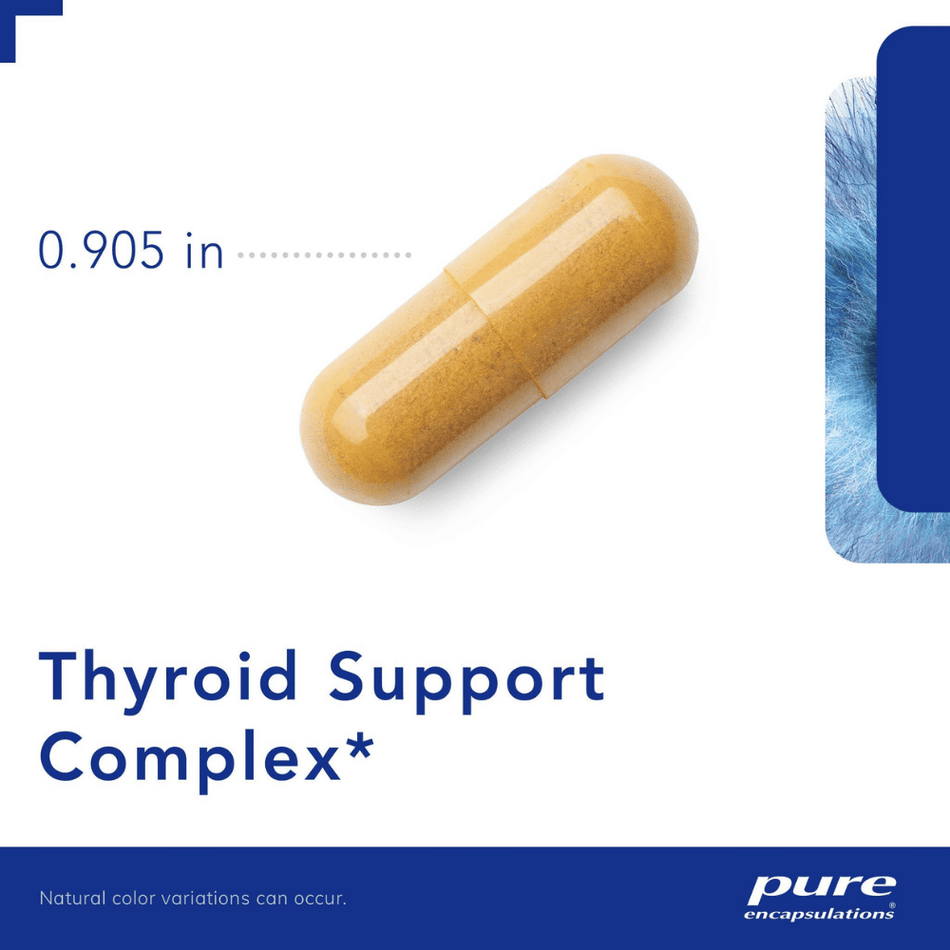 Pure Encapsulations Thyroid Support Complex 60's- Lillys Pharmacy and Health Store