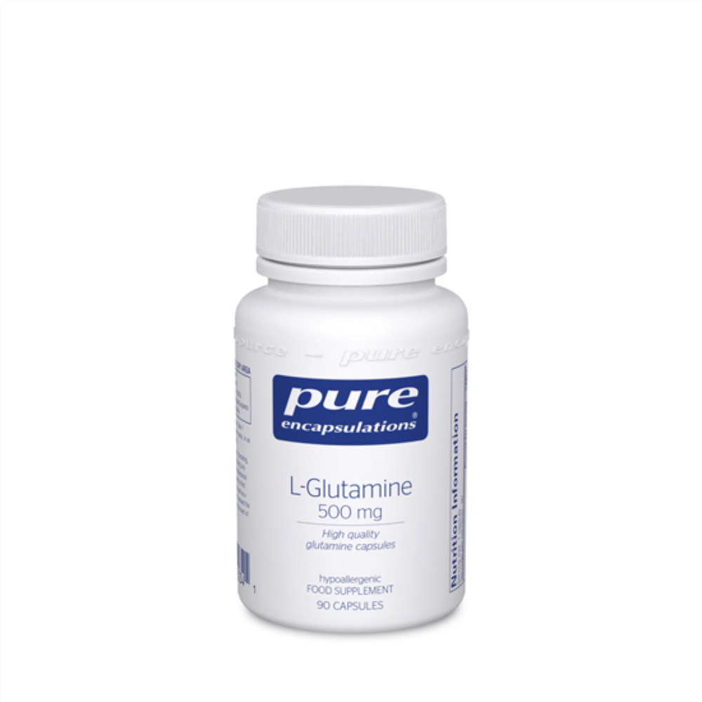 Pure Encapsulations l-Glutamine 500mg 90s- Lillys Pharmacy and Health Store