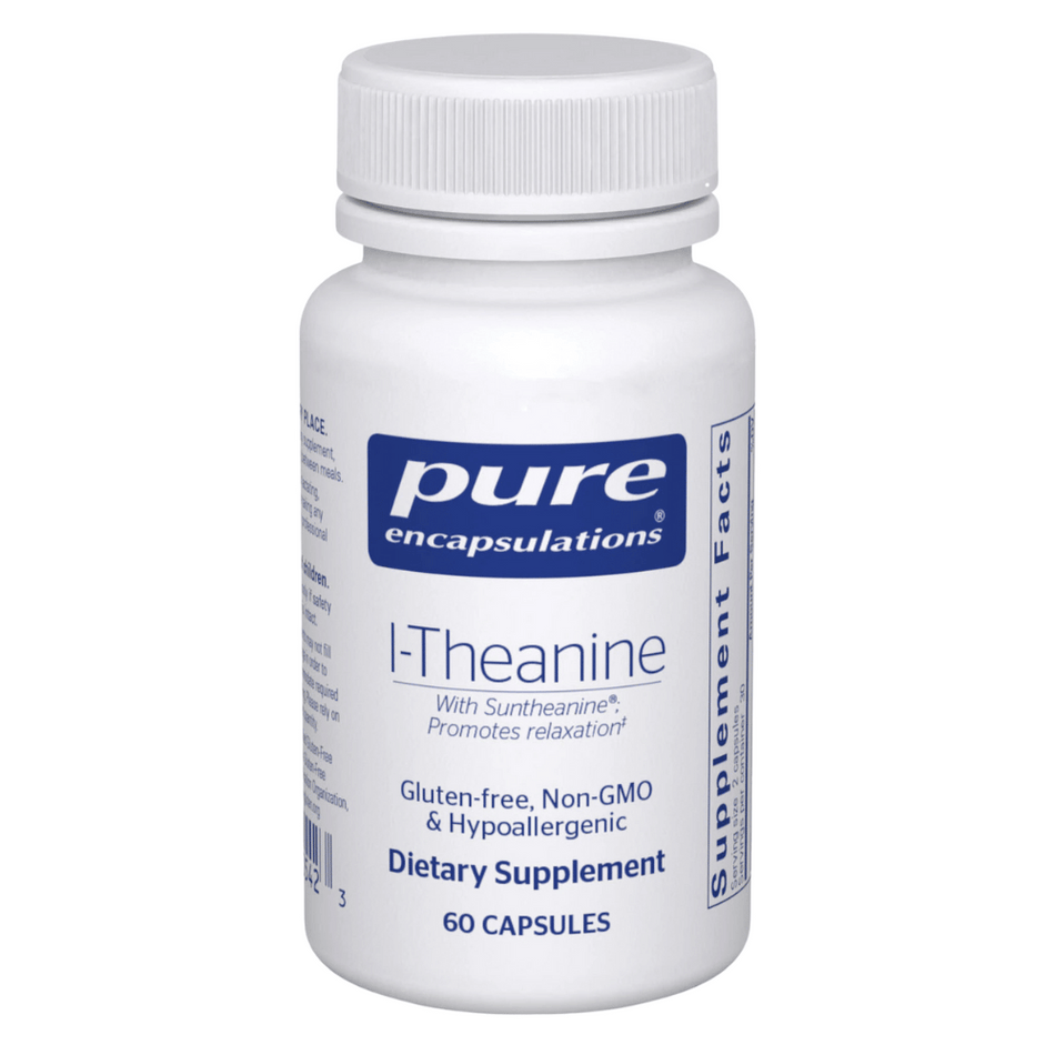 Pure Encapsulations l-Theanine 60's- Lillys Pharmacy and Health Store