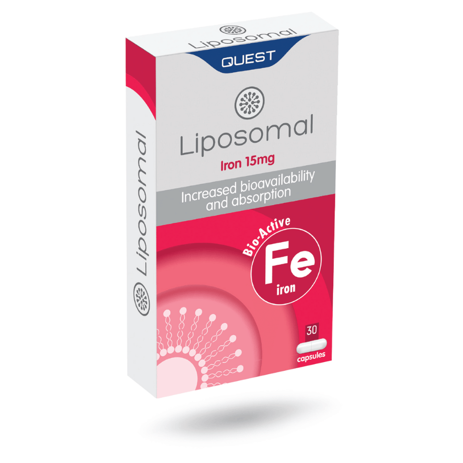 Quest Liposomal Iron 15mg 30's- Lillys Pharmacy and Health Store