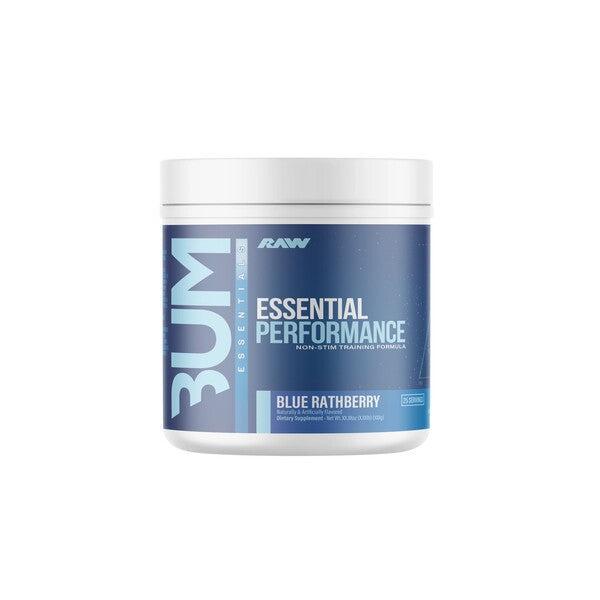 Raw Nutrition Bum Essential Performance, Blue Rathberry - 618g