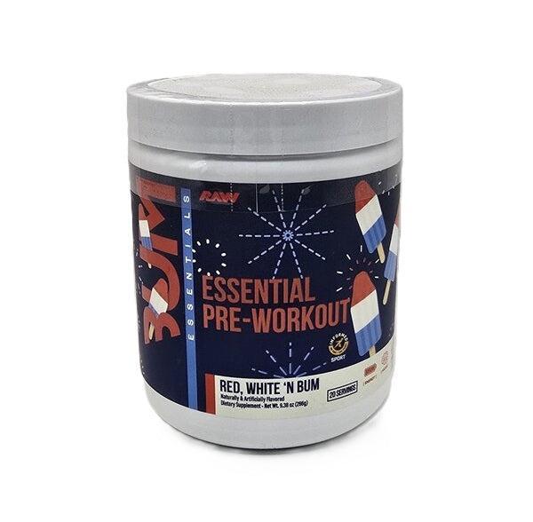 Raw Nutrition CBUM Essential Pre - Workout, Red White 'N Bum - 266g