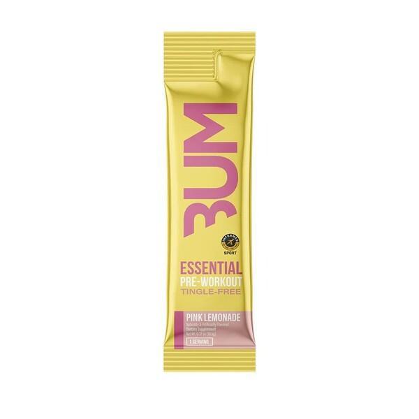 Raw Nutrition CBUM Essential Pre - Workout Tingle - Free, Pink Lemonade - 10.5g (1 serving)