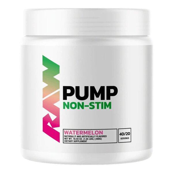 Raw Nutrition Pump Non - Stim, Watermelon - 480g