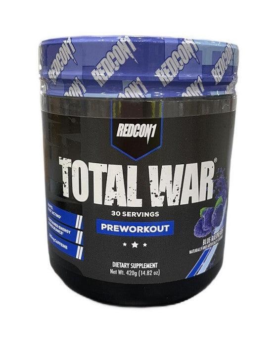 Redcon1 Total War - Preworkout, Blue Raspberry - 420g