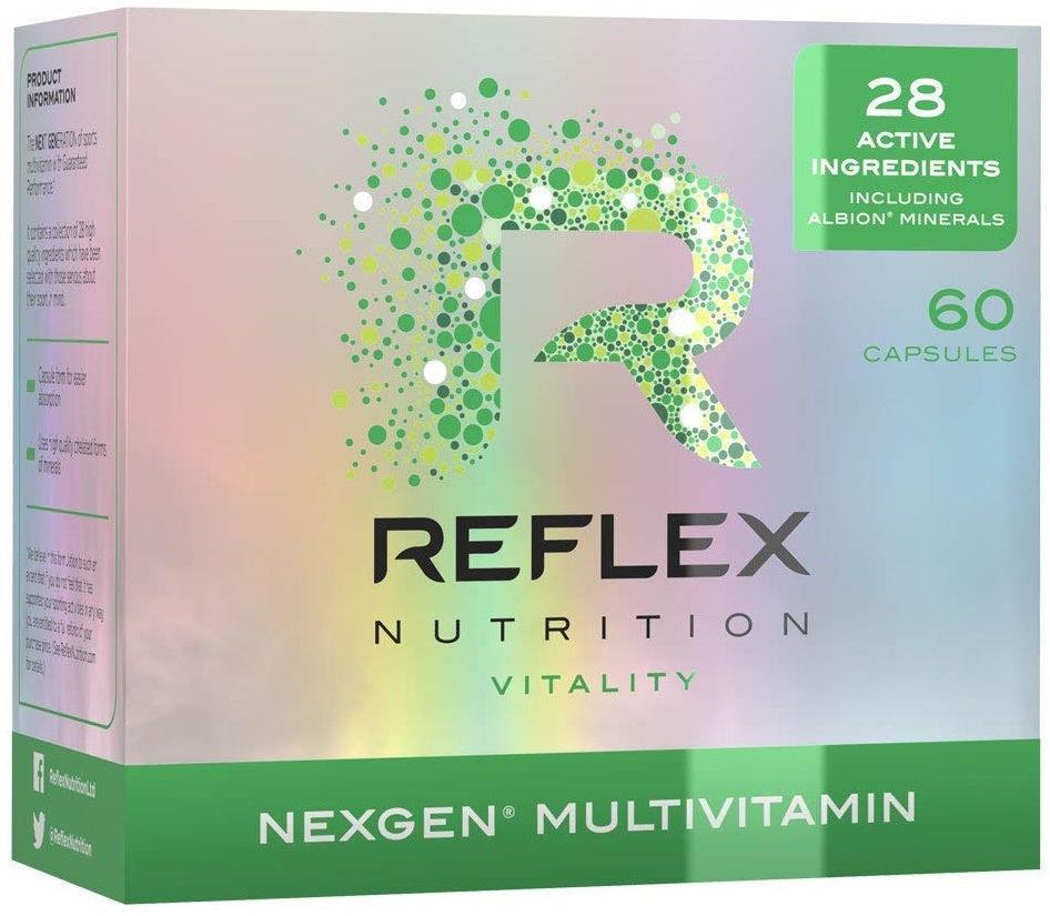 Reflex Nutrition Nexgen Sports Multivitamin 60 caps- Lillys Pharmacy and Health Store