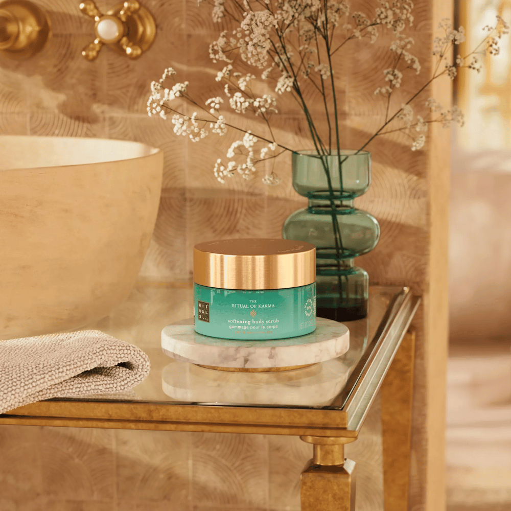 Rituals The Ritual of Karma Salt Body Scrub 300ml- Lillys Pharmacy and Health Store