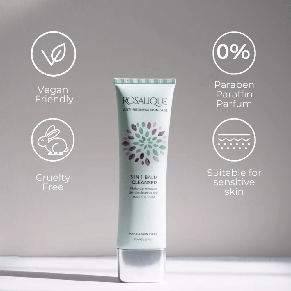 Rosalique 3 in 1 Balm Cleanser 100ml- Lillys Pharmacy and Health Store