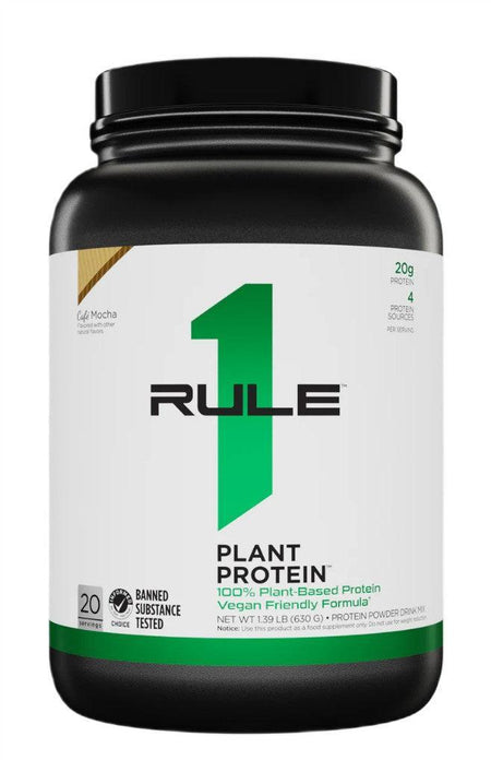Rule One Plant Protein, Cafe Mocha 630g- Lillys Pharmacy and Health Store