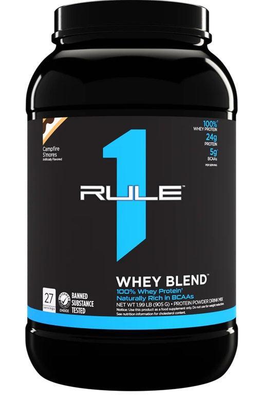 Rule One R1 Whey Blend, Campfire S'mores - 905g