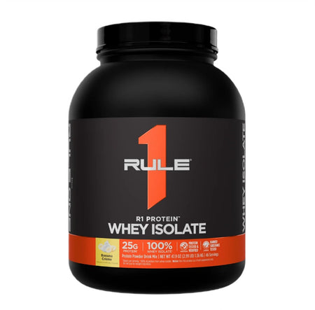 Rule One Whey Isolate, Banana Creme - 1360g - Lilly’s Pharmacy & Health Store