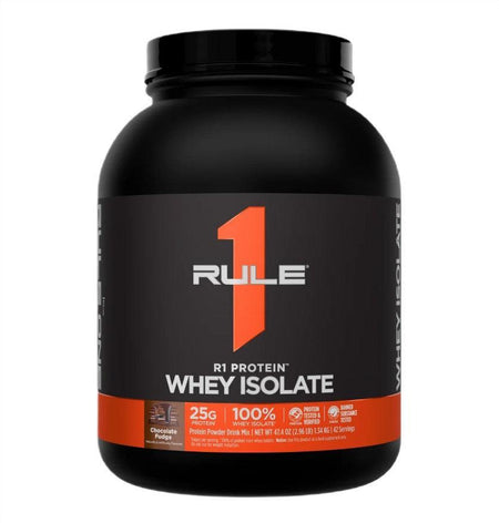 Rule One Whey Isolate, Chocolate Fudge - 1340g - Lilly’s Pharmacy & Health Store