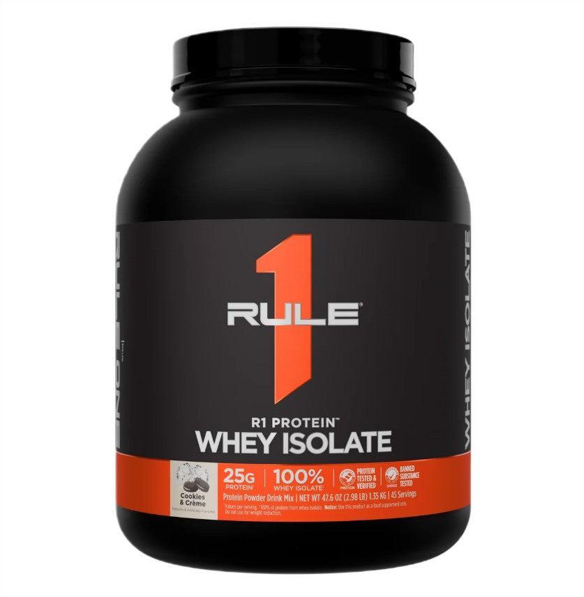 Rule One Whey Isolate, Cookies & Creme - 1350g - Lilly’s Pharmacy & Health Store