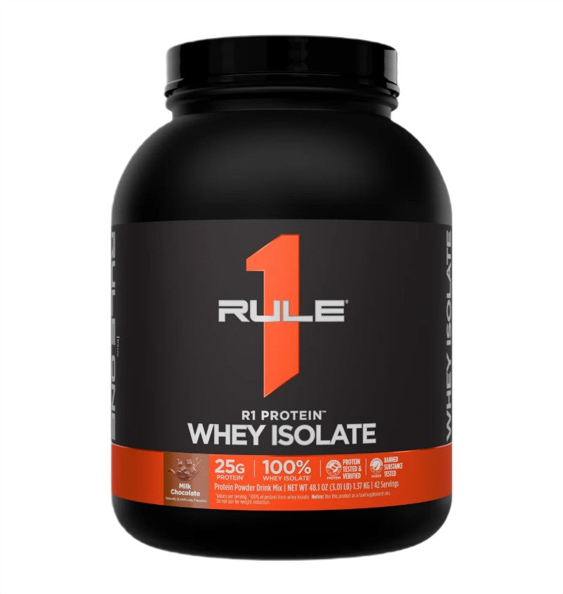 Rule One Whey Isolate, Milk Chocolate - 1370g - Lilly’s Pharmacy & Health Store