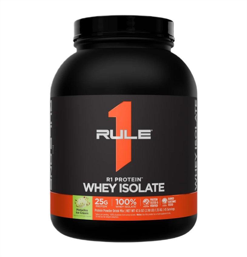 Rule One Whey Isolate, Pistachio Ice Cream - 1350g - Lilly’s Pharmacy & Health Store