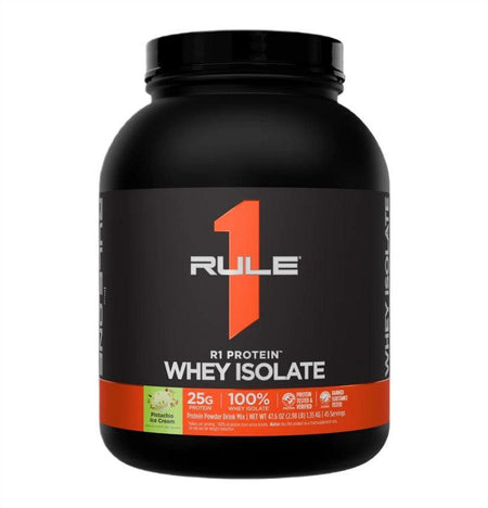 Rule One Whey Isolate, Pistachio Ice Cream - 1350g - Lilly’s Pharmacy & Health Store