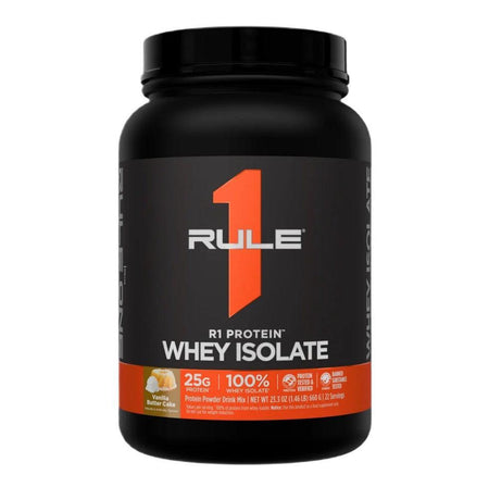 Rule One Whey Isolate, Vanilla Butter Cake - 660g - Lilly’s Pharmacy & Health Store