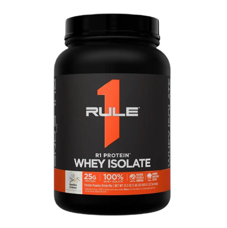 Rule One Whey Isolate, Vanilla Creme - 660g - Lilly’s Pharmacy & Health Store