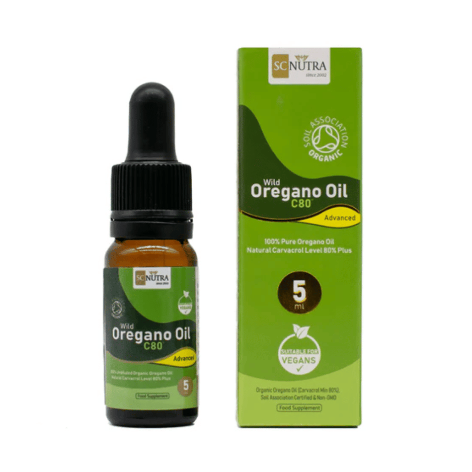 SC Nutra Organic Wild Oregano Oil C80 Advanced (Undiluted) 5ml- Lillys Pharmacy and Health Store
