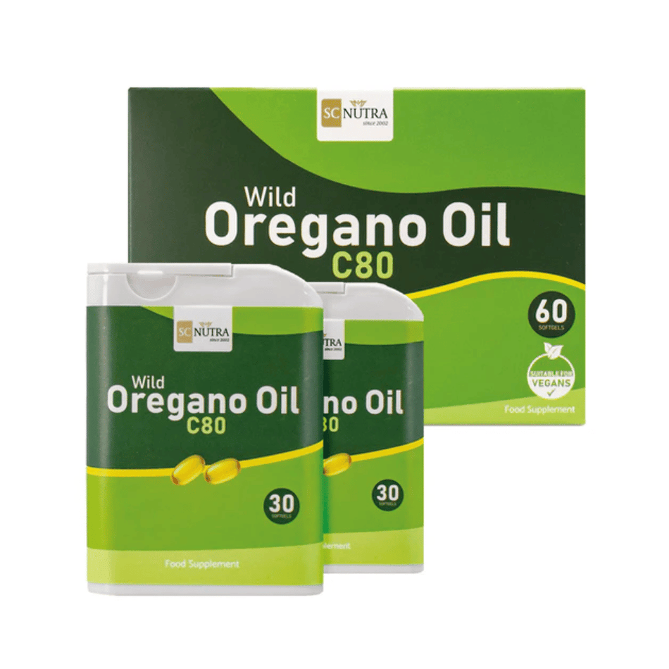 SC Nutra Wild Oregano Oil C80 Vegan Softgel Capsules 60's- Lillys Pharmacy and Health Store