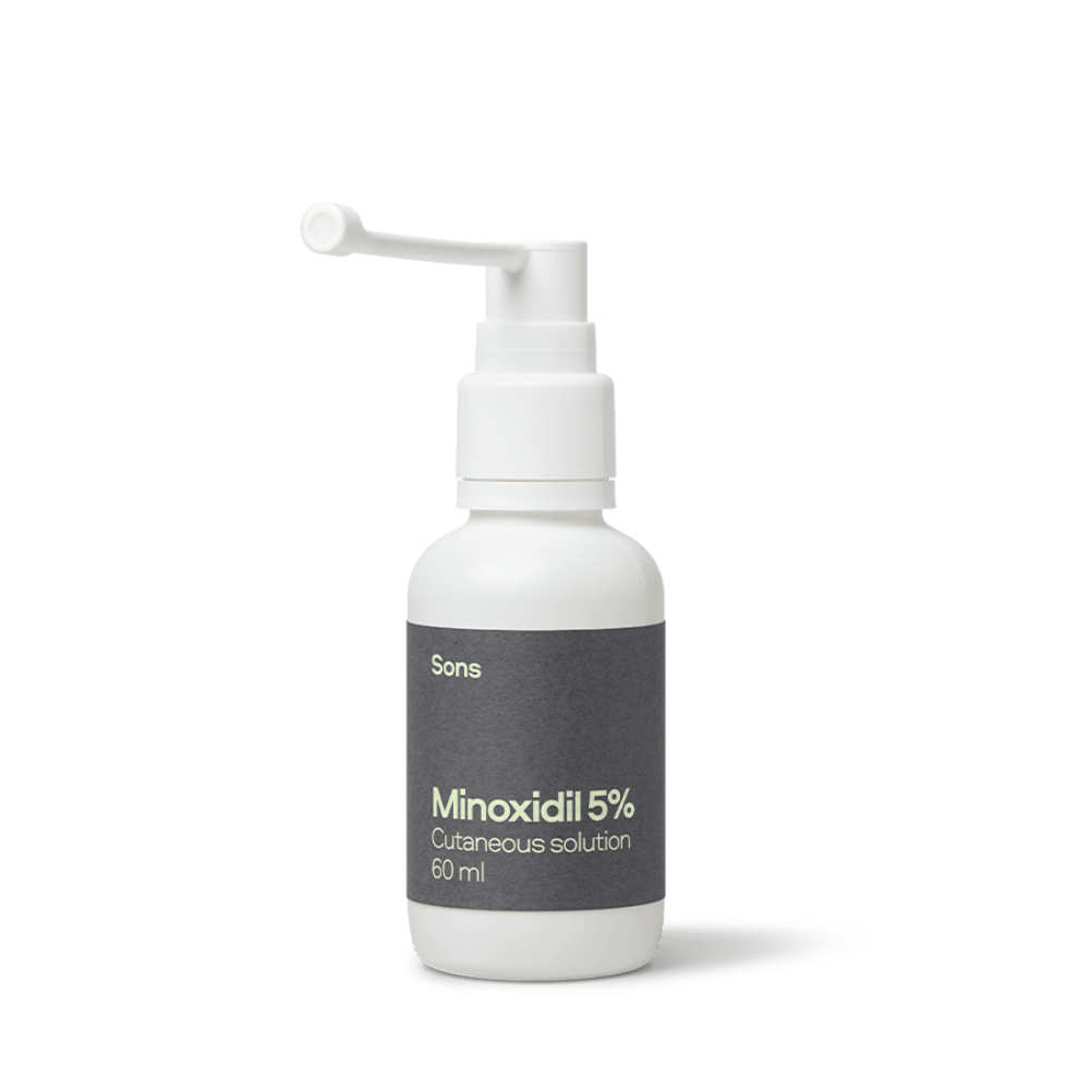 SONS Minoxidil Scalp Treatment Solution-60ml / 1 Month Supply- Lillys Pharmacy and Health Store