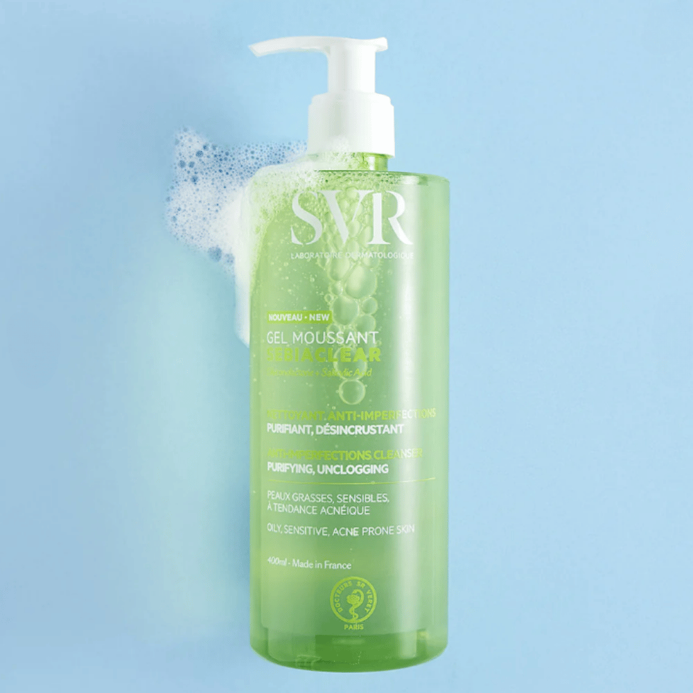 SVR SEBIACLEAR GEL MOUSSANT 400ML- Lillys Pharmacy and Health Store