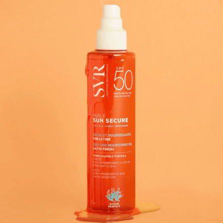 SVR SUN SECURE DRY OIL SPF 50+ 200ML- Lillys Pharmacy and Health Store