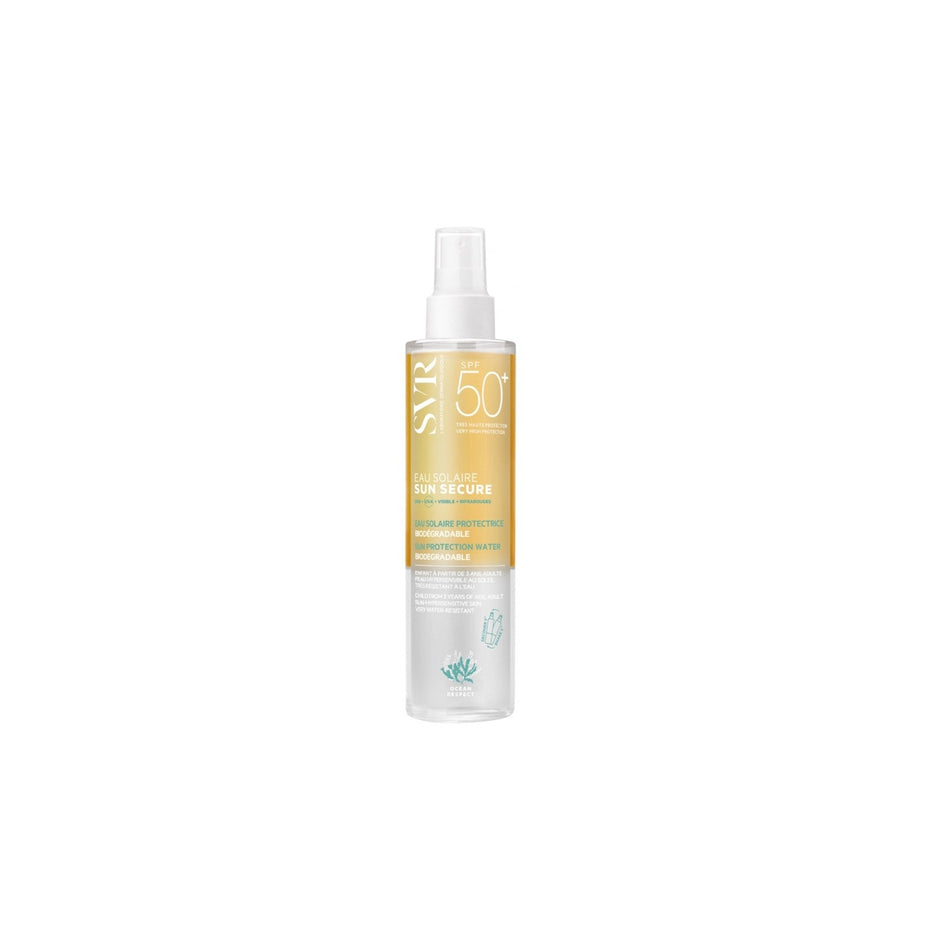 SVR Sun Secure Biodegradable Protective Sun Water SP50+ 200ml- Lillys Pharmacy and Health Store