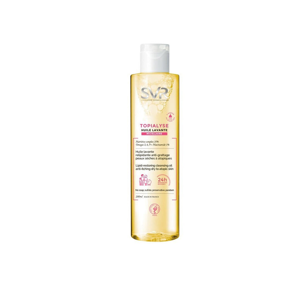 SVR TOPIALYSE -MICELLAR CLEANSING OIL 200ml- Lillys Pharmacy and Health Store