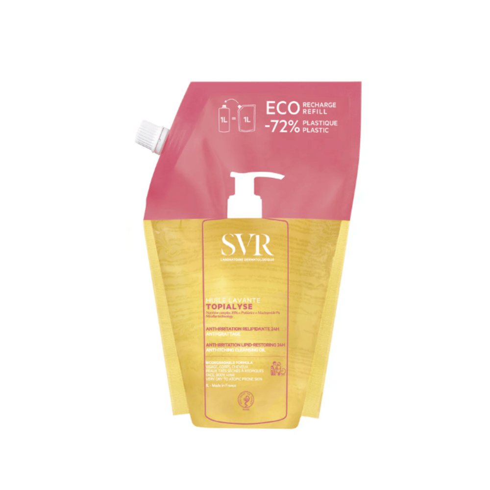 SVR Topialyse Cleansing Oil Eco-Refill 1L- Lillys Pharmacy and Health Store