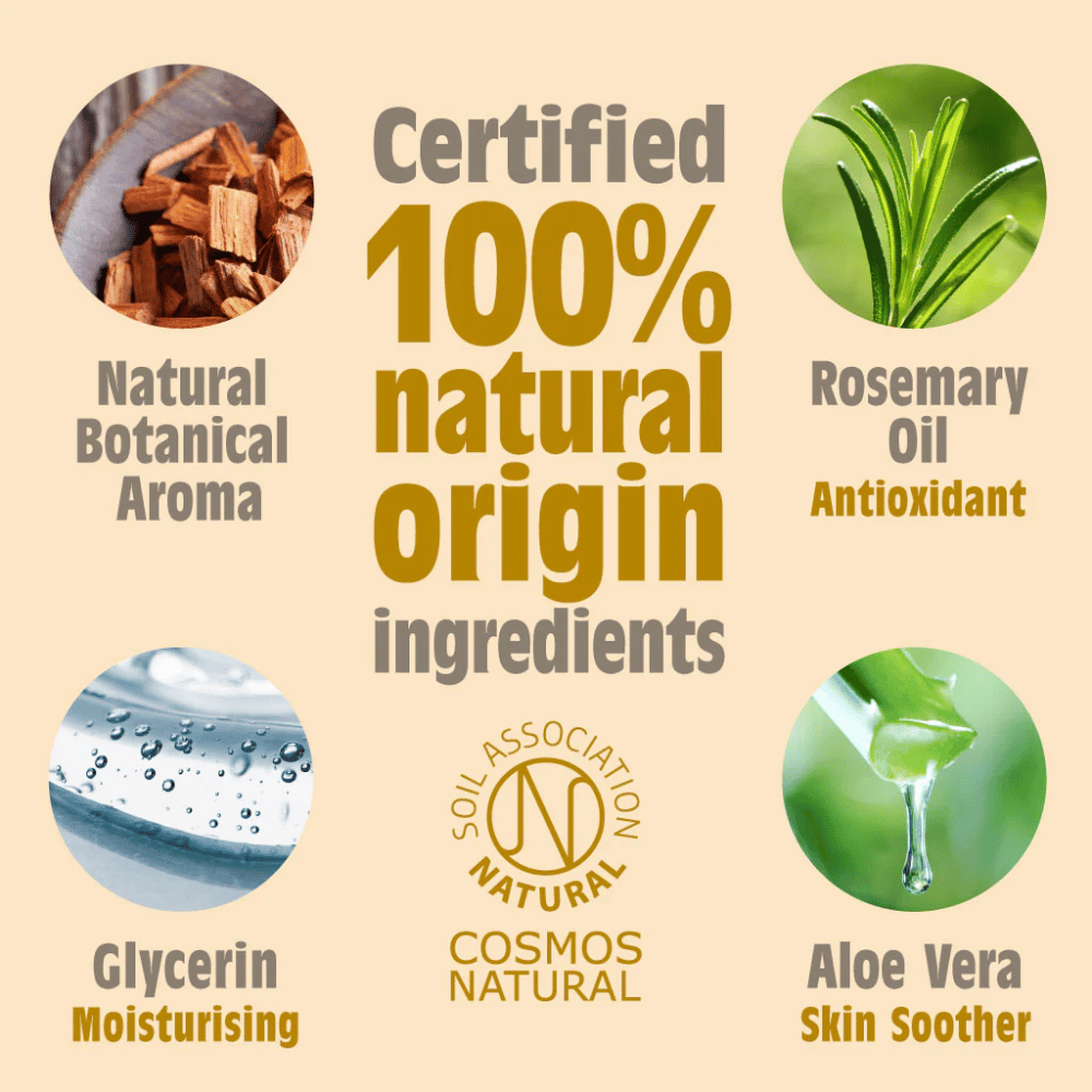 Salt Of The Earth Amber & Sandalwood Roll-On Refill Pouch 225ml- Lillys Pharmacy and Health Store