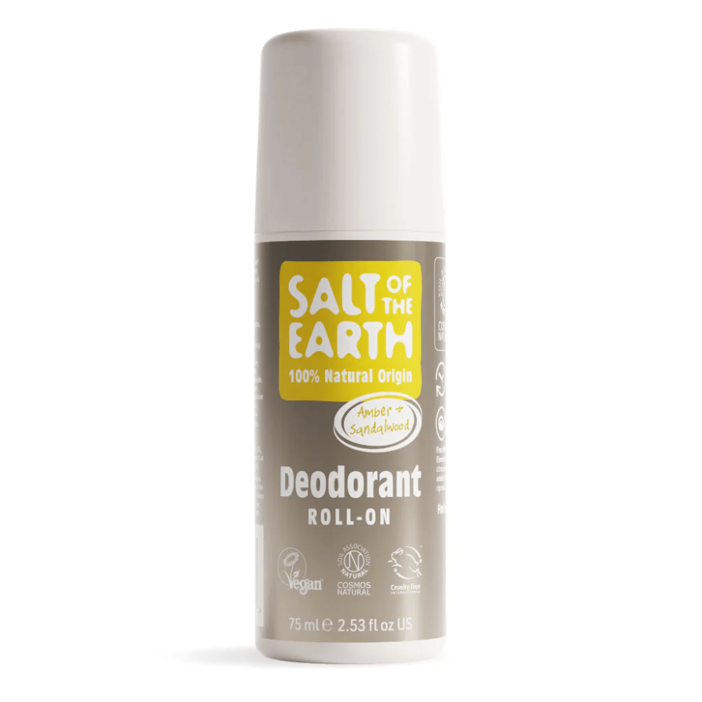 Salt Of The Earth Amber & Sandlewood Roll-On 75ml- Lillys Pharmacy and Health Store