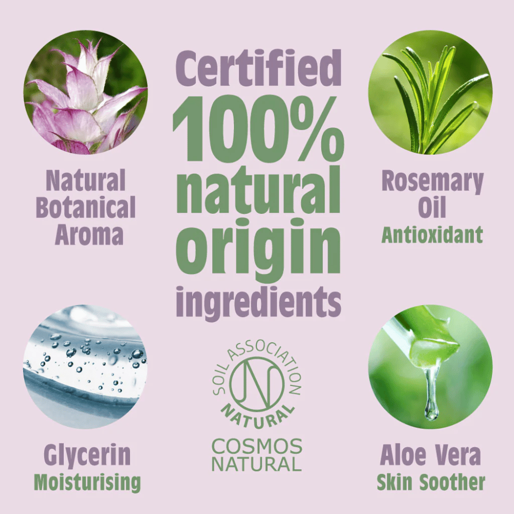 Salt Of The Earth Clary Sage & Mint Roll-On Refill Pouch 225ml- Lillys Pharmacy and Health Store