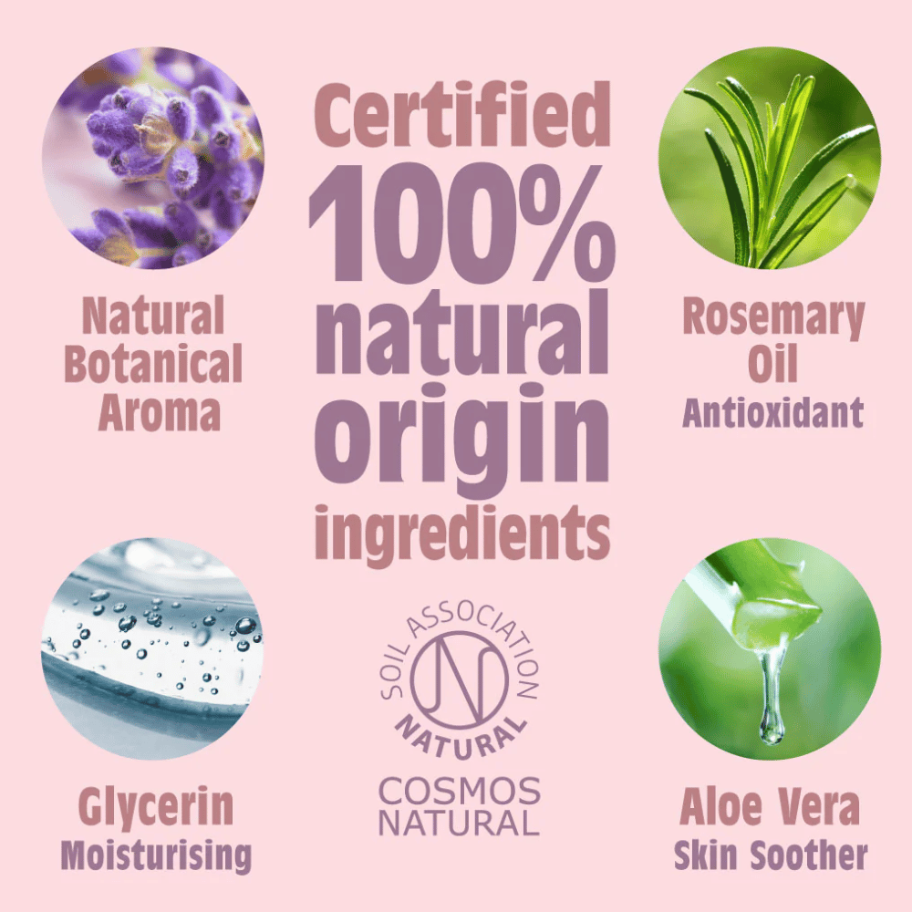 Salt Of The Earth Lavender & Vanilla Natural Refillable Roll-On Deodorant 75ml- Lillys Pharmacy and Health Store