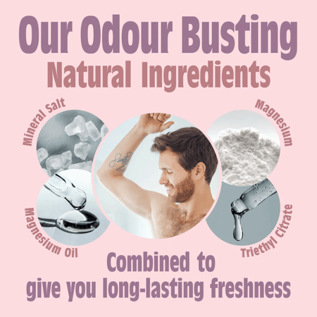 Salt Of The Earth Lavender & Vanilla Natural Refillable Roll-On Deodorant 75ml- Lillys Pharmacy and Health Store