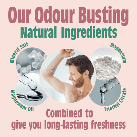 Salt Of The Earth Melon & Cucumber Natural Refillable Roll-On Deodorant 75ml- Lillys Pharmacy and Health Store