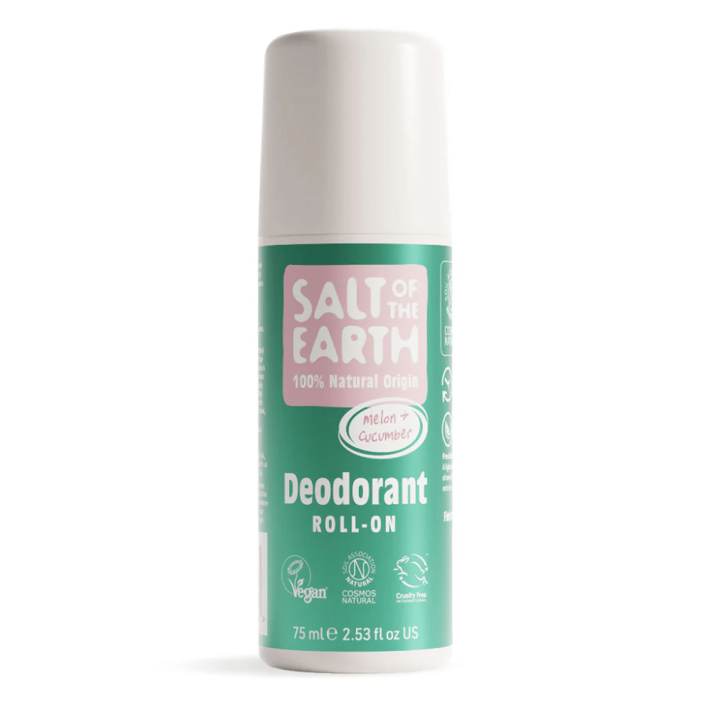 Salt Of The Earth Melon & Cucumber Natural Roll-On Deodorant 75ml- Lillys Pharmacy and Health Store