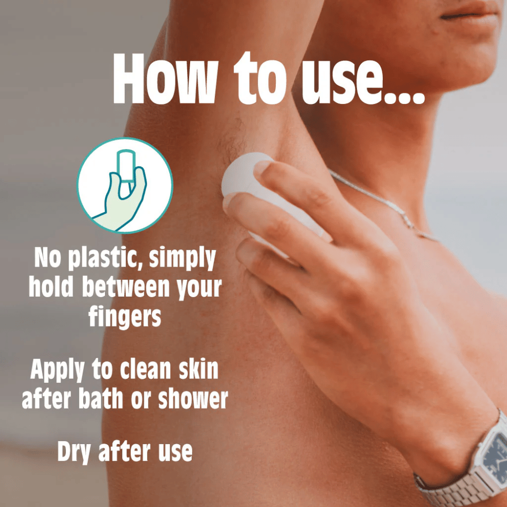 Salt Of The Earth Plastic Free Deodorant Crystal 75g- Lillys Pharmacy and Health Store