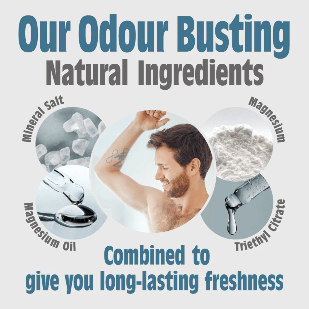 Salt Of The Earth Vetiver & Citrus Natural Refillable Roll-On Deodorant 75ml- Lillys Pharmacy and Health Store