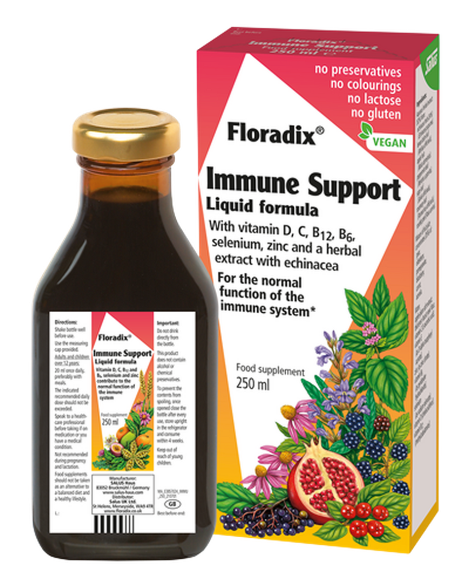 Salus Haus Floradix Immune Support 250ml- Lillys Pharmacy and Health Store