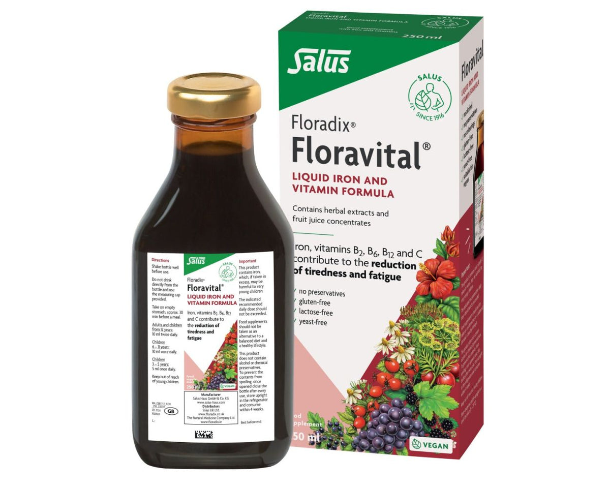 Salus Haus Floravital Liquid Formula 250ml- Lillys Pharmacy and Health Store