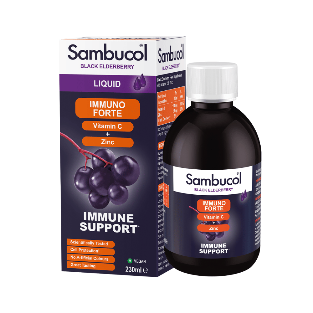 Sambucol Immuno Forte 230ml- Lillys Pharmacy and Health Store