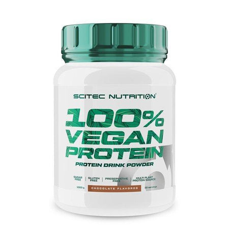 SciTec 100% Vegan Protein, Hazelnut Walnut 1000g- Lillys Pharmacy and Health Store